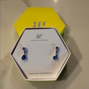 RBP4969 Elegant Blue Drop Earrings